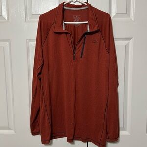 LL Bean lightweight quarter zip Men’s